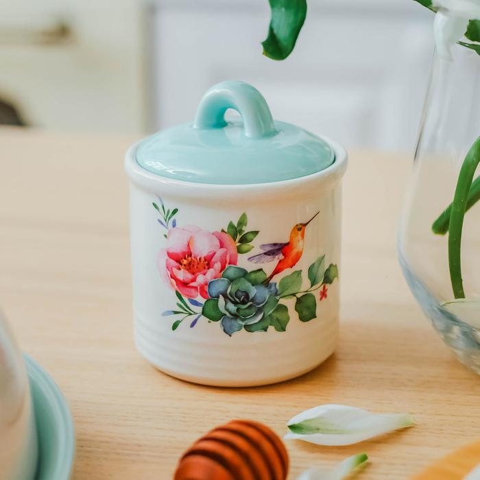 Сахарница Доляна &laquo;Пташка&raquo;, 150 мл, d=7 см