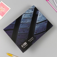 Фотоальбом 25 листов (уголки+кольца) "Шина" 19х27х3 см