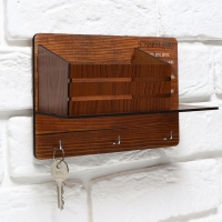 Ключница настенная новогодняя &laquo;Правила дома&raquo;, на Новый год