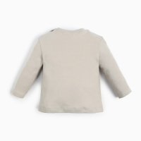 Лонгслив Крошка Я Street style, рост 62-68 см, бежевый Лонгслив Крошка Я Street style, рост 62-68 см, бежевый