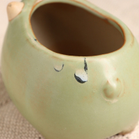 Горшок "Лаки Свинка" 11х9х8см