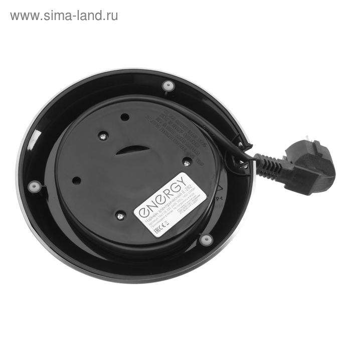 Чайник электрический ENERGY E-282, стекло, 1.7 л, 2200 Вт, серебристый Чайник электрический ENERGY E-282, стекло, 1.7 л, 2200 Вт, серебристый
