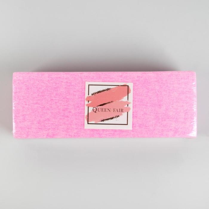 Полоски для депиляции, 20 &times; 7 см, 100 шт, цвет розовый