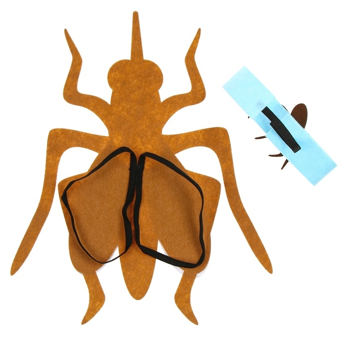 Карнавальный набор &laquo;Весёлые насекомые&raquo;: повязка и комар из фетра, 3&ndash;7 лет