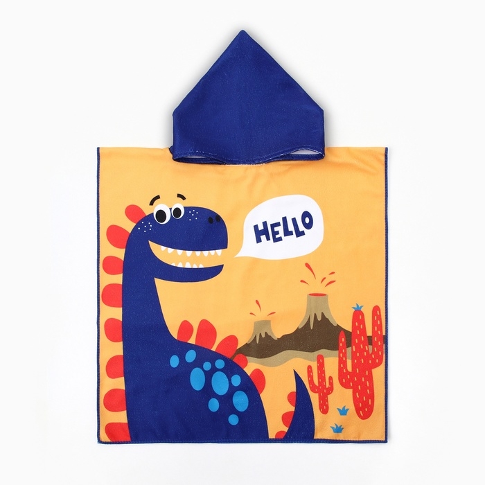 Полотенце-пончо детское LoveLife Hello 60х120 см, 100% пэ, 230 г/м2 Полотенце-пончо детское LoveLife Hello 60х120 см, 100% пэ, 230 г/м2