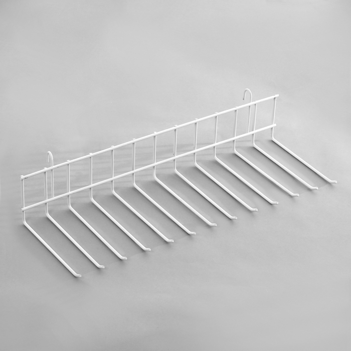 Крючок-гребенка, цвет белый