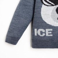 Костюм вязаный Крошка Я "Ice Baby" рост 74-80 см