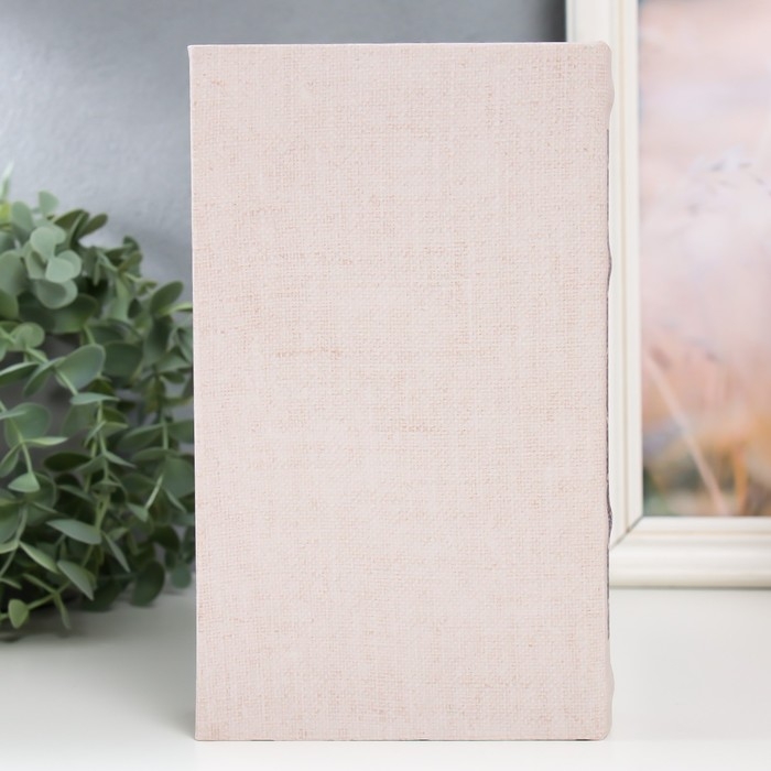 Сейф-книга дерево кожзам Сейф-книга дерево кожзам "Синие узоры" 21х13х5 см