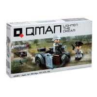 Конструктор &laquo;Вторая мировая война. Военная техника&raquo;, 4 вида, цвет МИКС