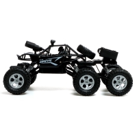 Машина радиоуправляемая «Вездеход» с камерой, полный привод, Wi-fi, элементы из металла, цвет черный Машина радиоуправляемая «Вездеход» с камерой, полный привод, Wi-fi, элементы из металла, цвет черный