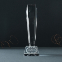 Сувенир стекло стела "Приз - Чемпион" 8х8х22 см Сувенир стекло стела "Приз - Чемпион" 8х8х22 см