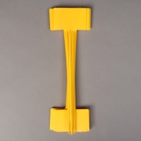 Таблички садовые для маркировки, 34 см, набор 10 шт., пластик, цвет МИКС, Greengo