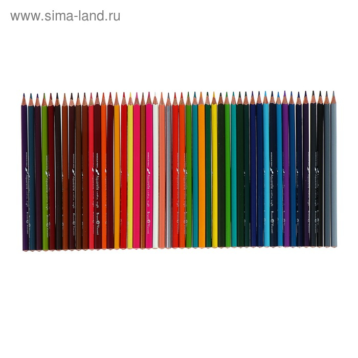 Карандаши акварельные набор 48 цветов, BrunoVisconti Aquarelle