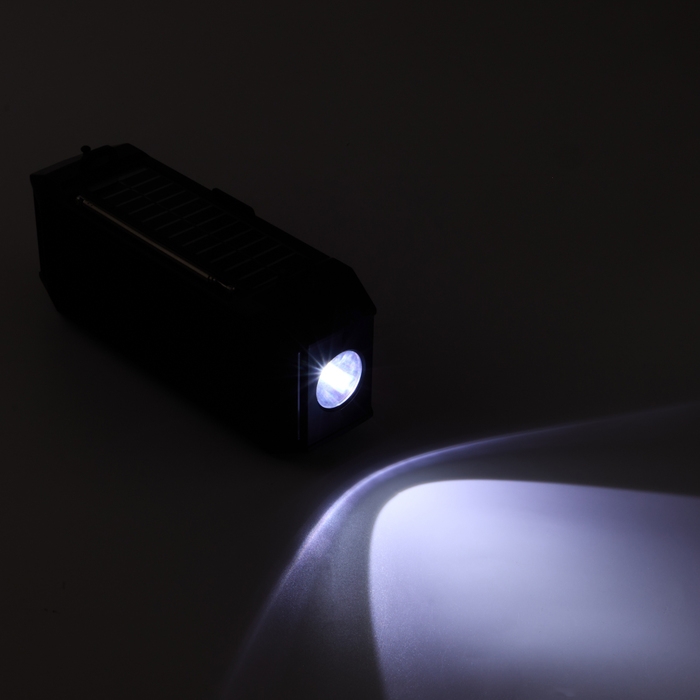 Фонарь аккумуляторный, 5Вт, 1200мАч, IPX5, Bluetooth, AUX, USB, радио, солнеч.бат, красный Фонарь аккумуляторный, 5Вт, 1200мАч, IPX5, Bluetooth, AUX, USB, радио, солнеч.бат, красный