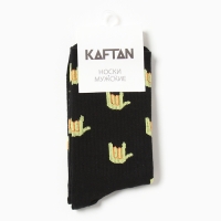 Носки мужские KAFTAN "Rock" размер 41-44 (27-29 см) Носки мужские KAFTAN "Rock" размер 41-44 (27-29 см)