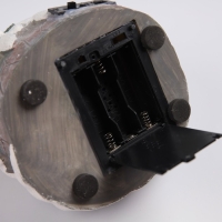 Светодиодная фигура &laquo;Весёлые снеговики&raquo; 20 &times; 20 &times; 16 см, полистоун, батарейки ААх3 (не в комплекте), USB, свечение мульти