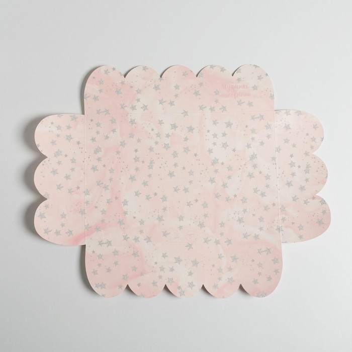 Коробка для печенья, кондитерская упаковка с PVC крышкой, &laquo;Чудесных мгновений&raquo;, 20 х 30 х 8 см