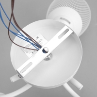 Люстра "Грэйс" 3х60Вт Е27 Белый 56х56х28см Люстра "Грэйс" 3х60Вт Е27 Белый 56х56х28см