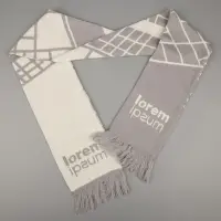 Шарф на заказ Tricksy Classic Fint, M, полушерсть