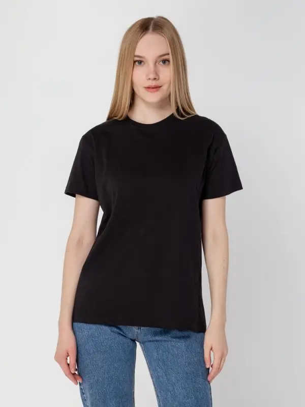 Футболка унисекс T-Bolka 160, черная, размер XS Футболка унисекс T-Bolka 160, черная, размер XS