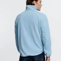 Куртка флисовая унисекс Fliska, голубая, размер XS/S