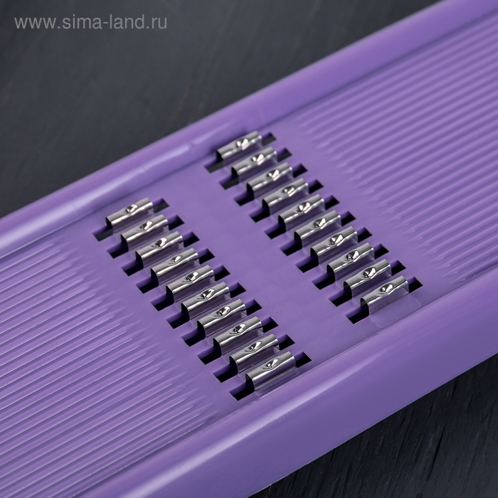 Овощерезка для моркови &laquo;Эконом&raquo;, 8,5&times;27,5&times;1,5 см, цвет МИКС