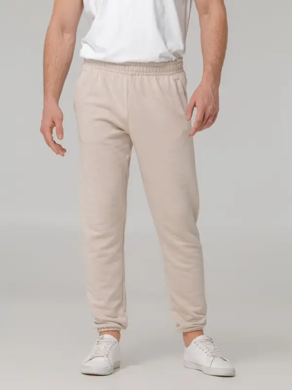 Джоггеры Comfort, бежевые, размер XL/XXL