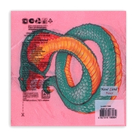 Новогодние салфетки бумажные New Line Fresco &laquo;Змея на красном&raquo; 2 слоя, 33х33 см, 20 шт