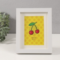 Фоторамка МДФ на 1 фото 10х15 см с паспарту "Аллегра" белая 2х18х23 см Фоторамка МДФ на 1 фото 10х15 см с паспарту "Аллегра" белая 2х18х23 см