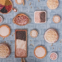 Клеёнка на стол на тканевой основе &laquo;Урожай&raquo;, ширина 137 см, рулон 20 м, толщина 0,22 мм