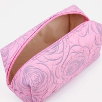 Набор косметичек 2 в 1 на молнии, цвет розовый Набор косметичек 2 в 1 на молнии, цвет розовый