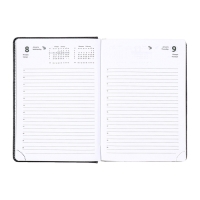 Ежедневник датированный 2025 года, deVENTE. Flag, B5 168 листов, deVENTE.Barbara, твердая обложка кожзам с поролоном, перфорация, ляссе, блок 70 г/м2, темно-синий Ежедневник датированный 2025 года, deVENTE. Flag, B5 168 листов, deVENTE.Barbara, твердая обложка кожзам с поролоном, перфорация, ляссе, блок 70 г/м2, темно-синий