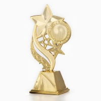 Кубок &laquo;Лучше всех&raquo; , наградная фигура, золото, пластик, 16,5 х 5,8 х 8 см.