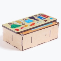 Сортер &laquo;Шкаф&raquo;, 27 деталей