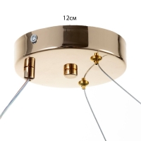 Светильник "Рони" LED 85Вт золото 50х50х9-100 см BayerLux Светильник "Рони" LED 85Вт золото 50х50х9-100 см BayerLux