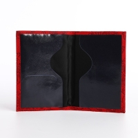 Обложка для паспорта, цвет красный