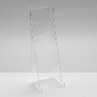 Подставка под ручки на 12 шт., 7&times;7&times;22 см, оргстекло 2 мм, В ЗАЩИТНОЙ ПЛЁНКЕ