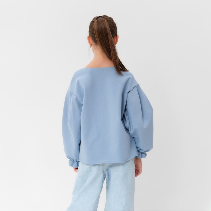 Джемпер для девочки MINAKU цвет голубой, рост 98 см Джемпер для девочки MINAKU цвет голубой, рост 98 см