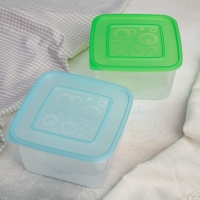 Контейнер для продуктов &laquo;Ассорти&raquo;, 1 л, прозрачный, крышка микс