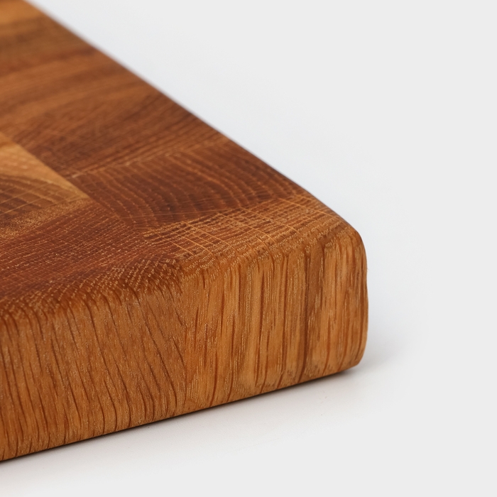 Доска разделочная Magistro premium, торцевая ясень, 30×20×2,5 см, в крафтовой коробке Доска разделочная Magistro premium, торцевая ясень, 30×20×2,5 см, в крафтовой коробке