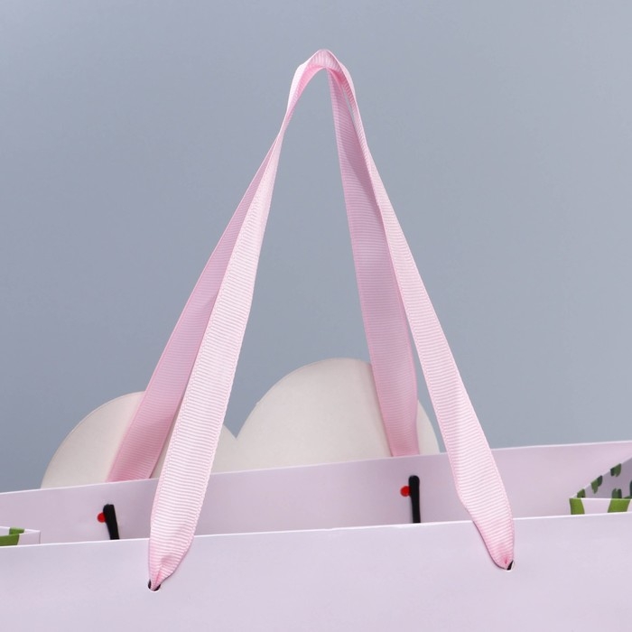 Пакет подарочный, упаковка, &laquo;Динозавры&raquo;, 30 х 30 х 15 см