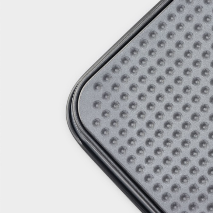 Форма для выпечки Доляна «Элин. Квадрат», 20×6,5 см, съёмное дно, антипригарное покрытие, цвет чёрный Форма для выпечки Доляна «Элин. Квадрат», 20×6,5 см, съёмное дно, антипригарное покрытие, цвет чёрный