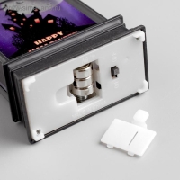 Светодиодная фигура &laquo;Фонарь с замком&raquo; 6 &times; 13 &times; 4 см, пластик, батарейки AG13х3 (нет в комплекте), свечение тёплое белое