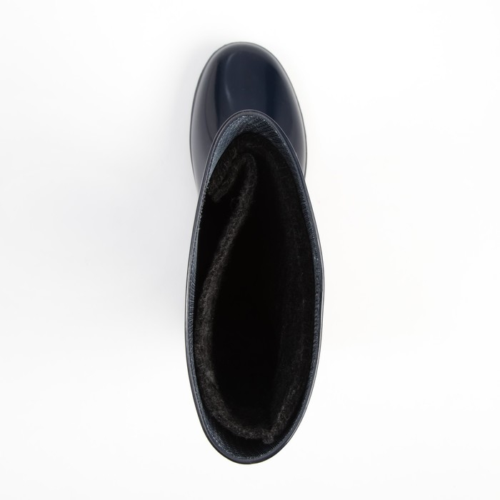 Сапоги женские, цвет синий/чёрный, размер 38