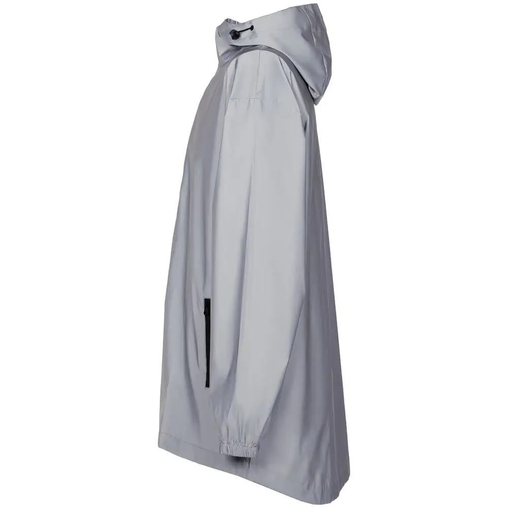 Парка Manifest из светоотражающей ткани, серая, размер M/L
