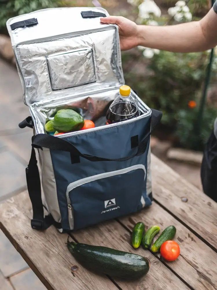 Термосумка с люком &laquo;Арктика&raquo;, L, синяя