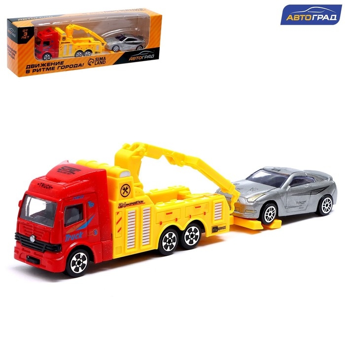 Грузовик металлический &laquo;Эвакуатор&raquo;, МИКС