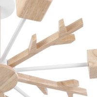 Люстра "Венди" 6хЕ27 40Вт дерево 70х70х30см