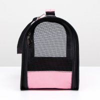 Сумка - переноска для животных "Воздушный поцелуй", розовая, размер M,45 х 21 х 27см Сумка - переноска для животных "Воздушный поцелуй", розовая, размер M,45 х 21 х 27см