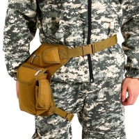 Сумка набедренная "Аdventure", песочная Сумка набедренная "Аdventure", песочная